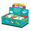 ID Key Tag with Flap & Split Ring | Assorted | 100/box