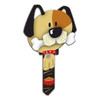 Key Shapes Dog Schlage | 1/Card