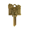 Key Shapes Home Brass Kwikset | 1/Card