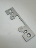 7400 Electric Strike Faceplate | 1-1/4" x 4-7/8" | Flat w/ Square Corners | 628