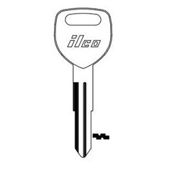 HD103-NP Taylor Line Automotive Key Blank for Honda | Nickel-Plated