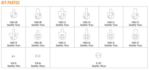 IC Mortise Housing Cam Kit