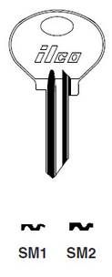 Ilco Silca Key Blank