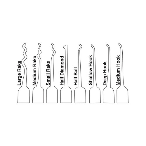 11 Piece Pick Set
