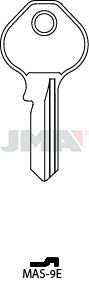JMA Quickblanks for Master Lock | MAS-9E | M10 | Brass
