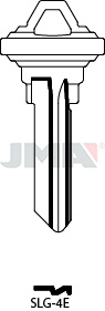 JMA Quickblanks for Schlage (6-Pin C) | SLG-4E | SC4 | Nickel-Plated | Bulk 250 Pack