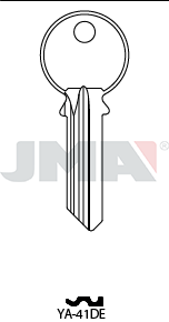 JMA Quickblanks for Yale (5-Pin) | YA-41DE | Y1 | Brass