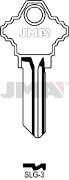 JMA Aluminum Key Blanks for Schlage (C) | SC1