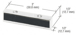 Aluminum Header Mounted Single Door Stop