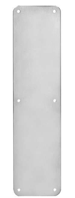 Rockwood Round Corner Push Plates, 0.050" Thick