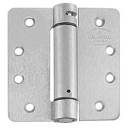 Cal-Royal 1/4" Round-Corner Spring Hinge