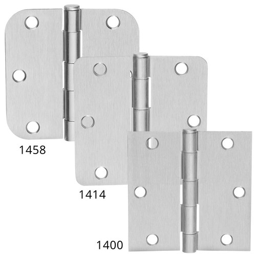 McKinney 5/8" Radius Residential Full Mortise Hinge