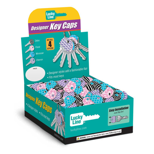 Designer Key Caps | Assorted | 200/ Display Box