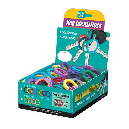 Key Identifier Medium-Most Common Keys | Assorted | 200/Box