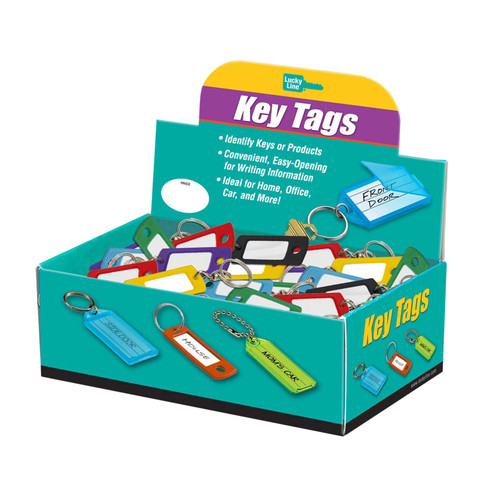 ID Key Tag with Swival | Assorted | 200/Box