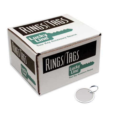 1-1/4" Paper Tag with Overlapping Ring | 100/Pack