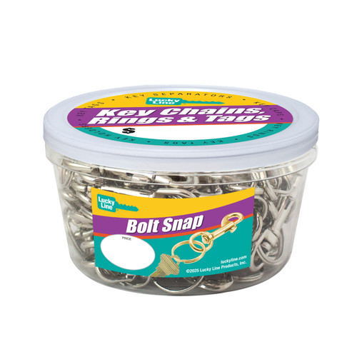 Bolt Snap | NPZ | Nickel | 40/Small Jar