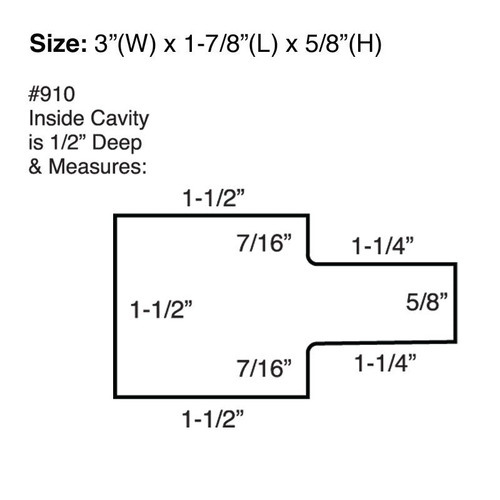 Large Magnetic Key Hider | 12/Refill Box