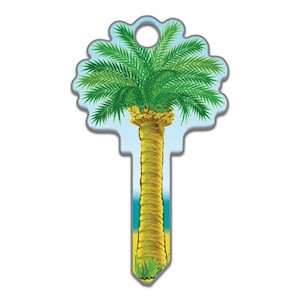 Key Shapes Palm Tree Kwikset | 1/Card