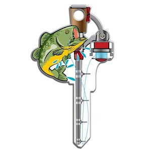 Key Shapes Fishing Schlage | 1/Card
