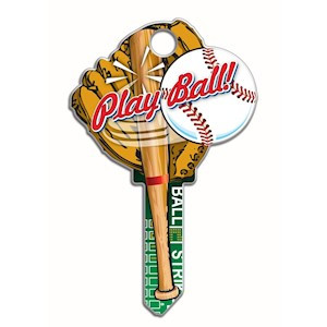 Key Shapes Baseball Kwikset | 1/Card