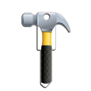 Key Shapes Hammer Kwikset | 1/Card