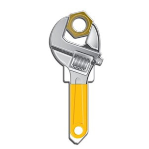 Key Shapes Wrench Kwikset | 1/Card