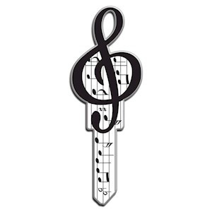 Key Shapes Music Kwikset | 1/Card