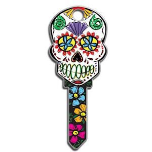 Key Shapes Sugar Skull Schlage | 1/Card