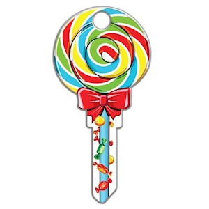 Key Shapes Lollipop Kwikset | 1/Card