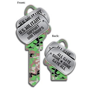 Key Shapes Dog Tags Schlage | 1/Card