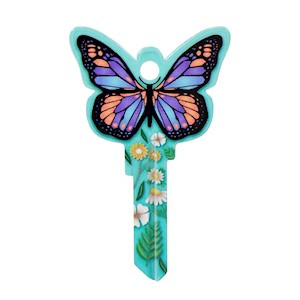 Key Shapes Butterfly Kwikset | 1/Card