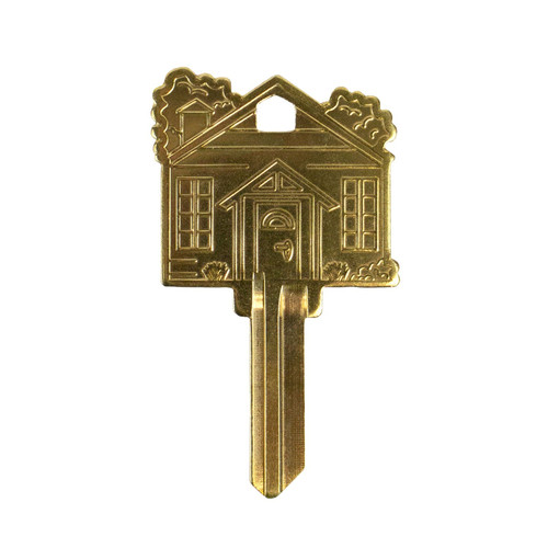 Key Shapes Home Brass Kwikset | 1/Card