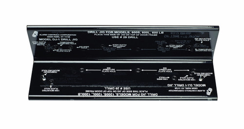 600S and 1200S Electromagnetic Lock Installation Drill Jig