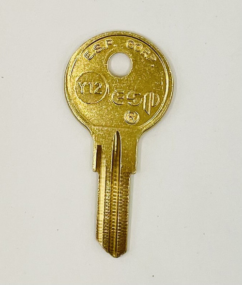 ESP Y12 Brass Key Blank