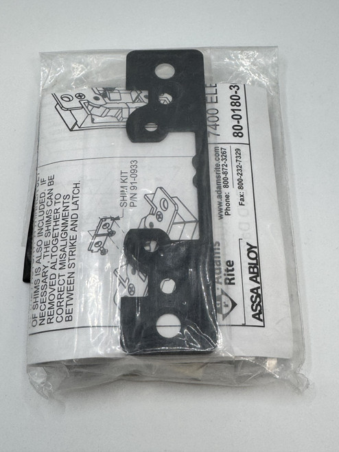 7400 Electric Strike Faceplate | 1-1/4" x 4-7/8" | Flat w/ Radius Corners | 335