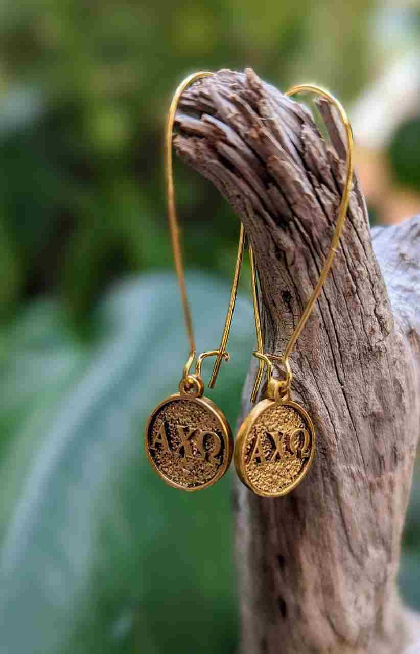 Gold Folklore Earrings, Coin Dangle Greek Traditional Jewelry, Sterling  Silver Gold Plated Gypsy Jewelry, Carnelian Gemstone – ElvysCreations