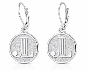 JL Earrings - Sterling silver