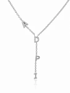 Lariat Necklace - Silver
