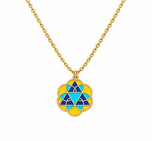 Tricon Charm Necklace