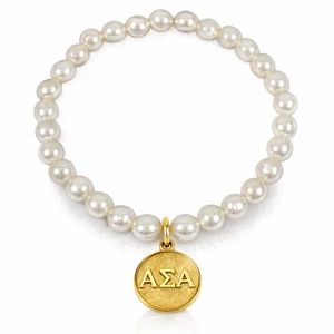 coin pearl bracelet - asa