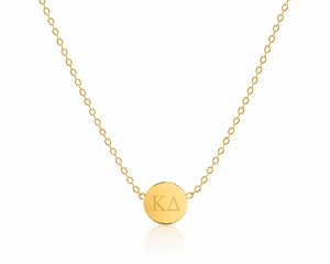 Mini Circle Bead Necklace - Gold