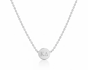 Mini Circle Bead Necklace - Stainless Silver