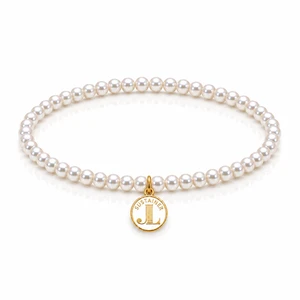 Sustainer Bracelet - Pearl & Gold