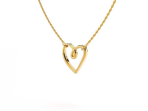 heart symbol necklace - sk