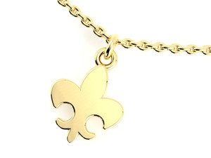 Necklace-Kappa Fleur-de-Lis Necklace-Kappa Fleur-de-Lis