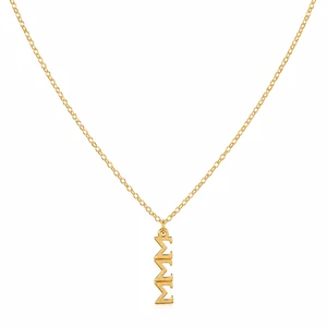 lavaliere necklace - trisigma