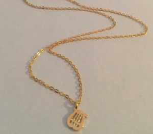 lyre necklace - achio