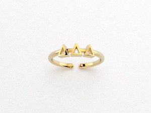 DDD adjustable letter ring