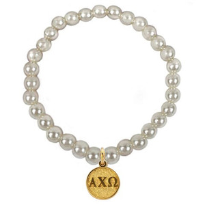 Alpha Chi Omega Pearl Bracelet Alpha Chi Omega Pearl Bracelet